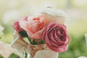 O romantismo das rosas